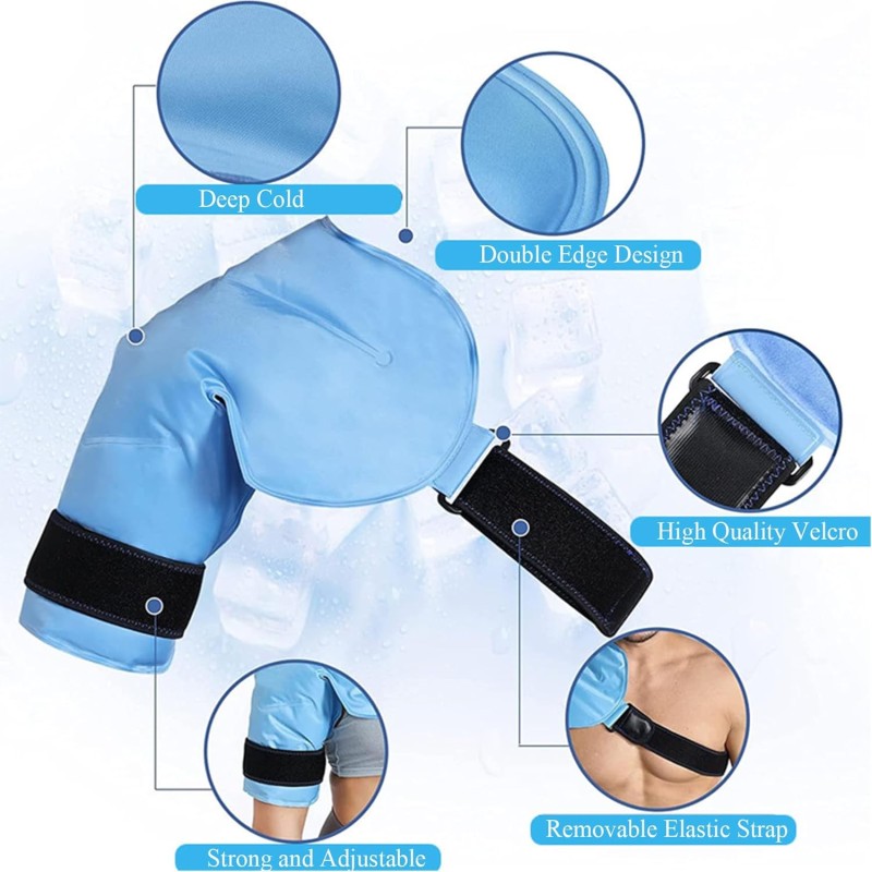 Shoulder Ice Pack Factory - Wholesale Custom Gel Pain Relief