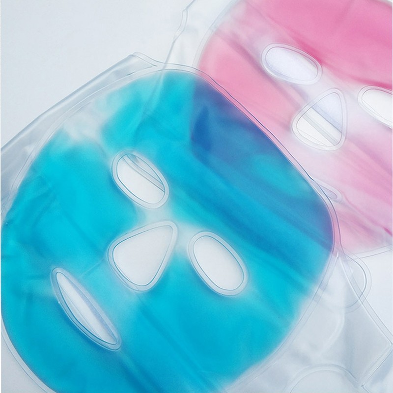 Facial Ice Pack Factory - Hot Selling Gel Bead Mask with Strap