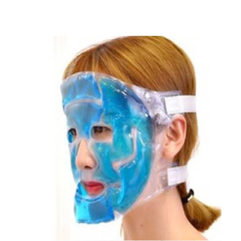 Facial Ice Pack Factory - Hot Selling Gel Bead Mask with Strap