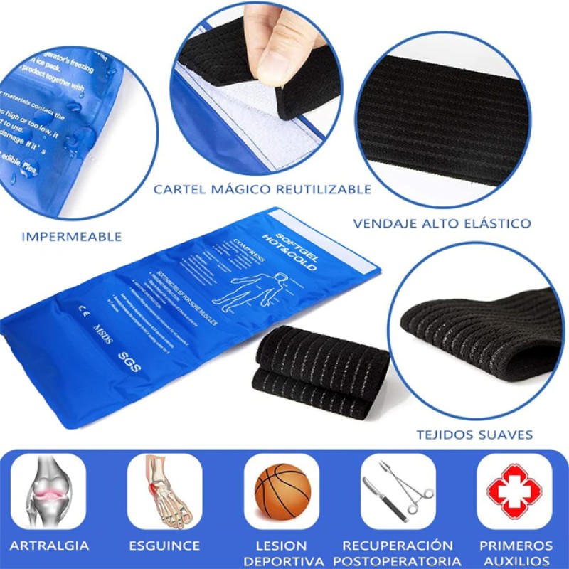 Soft Ice Pack Factory - Reusable Joint Muscle Pain Relief