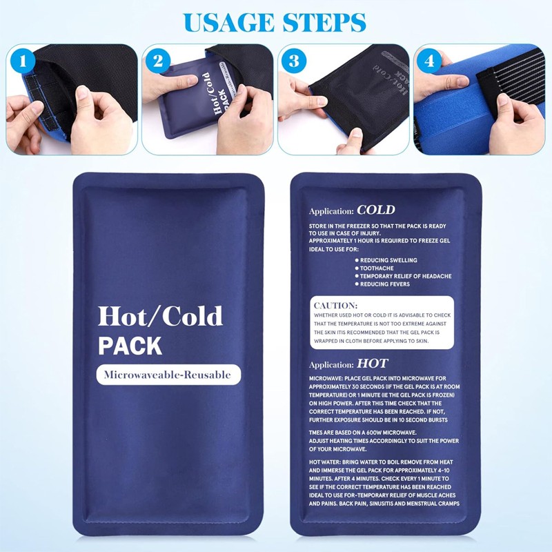Pain Relief Pack Supplier - Nylon Taffeta Hot Cold Compress