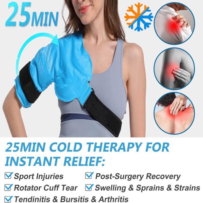 Cold Therapy Pack Supplier - Long Lasting Detachable Wrap
