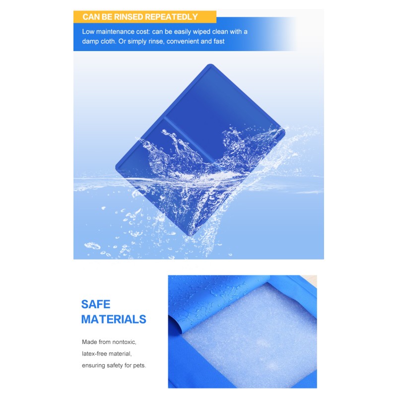 Pet Cooling Pad Supplier - Summer Breathable Fiber Kennel Mat