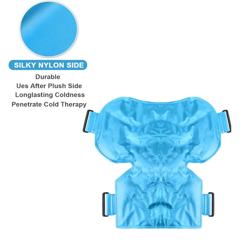 Injury Ice Pack Supplier - Reusable Gel Wrap for Knees