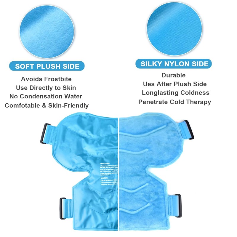 Back Pain Ice Pack Manufacturer - Reusable Lower Lumbar Wrap