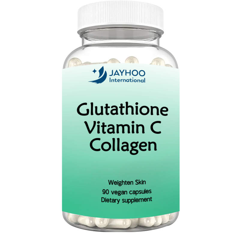 High Quality Collagen Vitamin C Whitening Skin Blemish Relief Supplement Capsule,90 Vegan Capsules