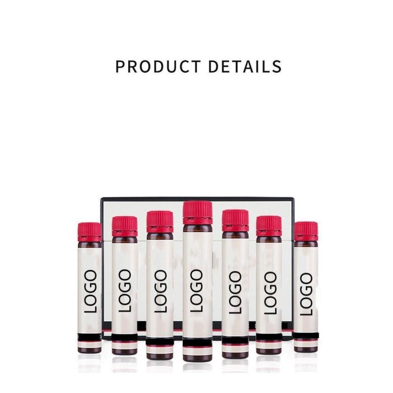 Hot Selling Anti-Wrinkle Whitening Oral Liquid for Women Non-GMO 10 Bottles/Box for Adults and Pregnant Women