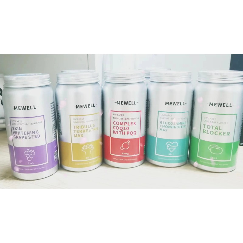 MEWELL  Skin Whitening Grape Seed Contain 5 Vitamines and Skin Health Antioxidant,Non-gmo,gluten Free,immune Support