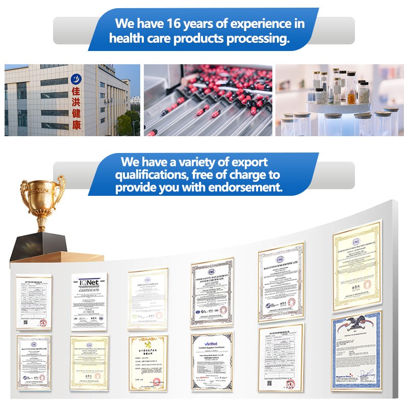 Private Label OEM Improving Digestive System Health Suitable Non-gmo Non-gluten Gumming Candy Multi Vitamin Collagen Supplement