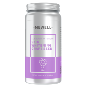 MEWELL  Skin Whitening Grape Seed Contain 5 Vitamines and Skin Health Antioxidant,Non-gmo,gluten Free,immune Support