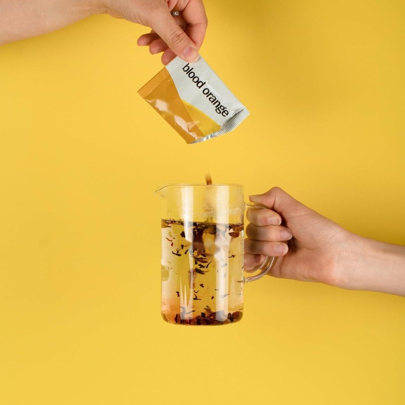 Multi Flavored Tea with Black Tea White Peach Irish Breakfast and Green Tea