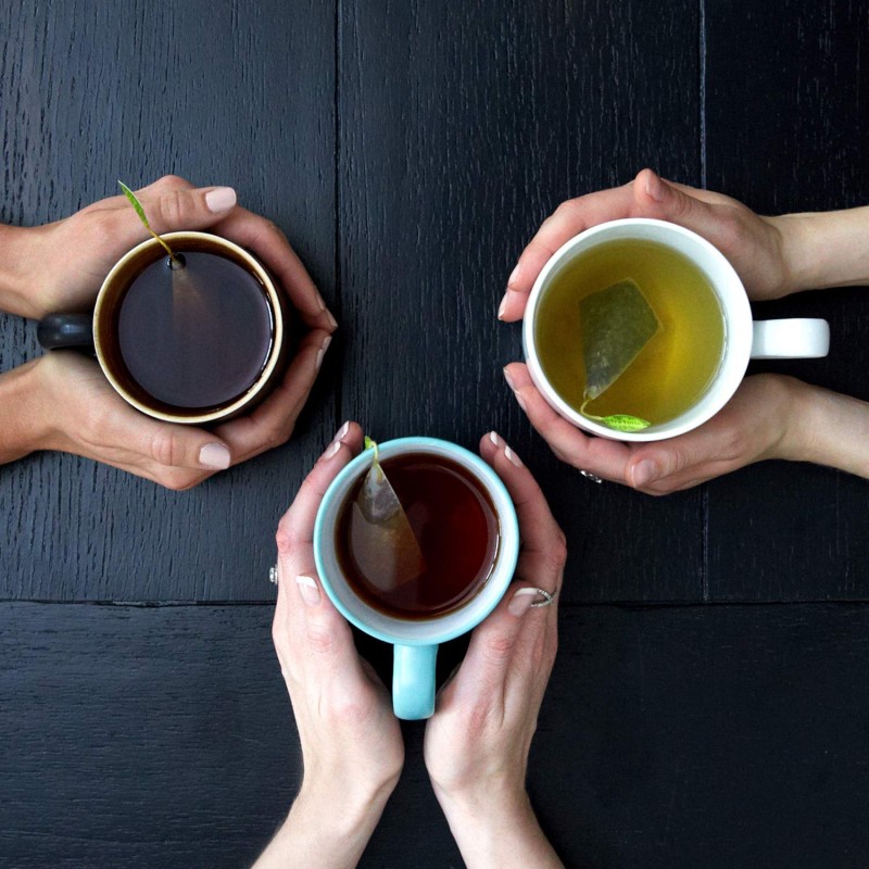 Custom Processing Pyramid Tea Bag Triangle Three-dimensional  Tea Bag Herbal Tea Substitute