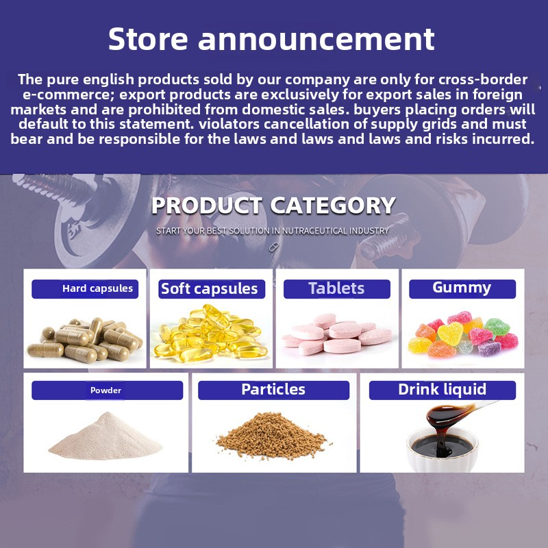 Women's Fat Burning Tablets Nutritional Supplements Powder for Adults Herbal Supplements