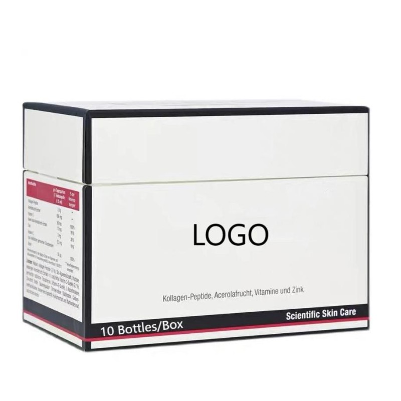 Hot Selling Anti-Wrinkle Whitening Oral Liquid for Women Non-GMO 10 Bottles/Box for Adults and Pregnant Women