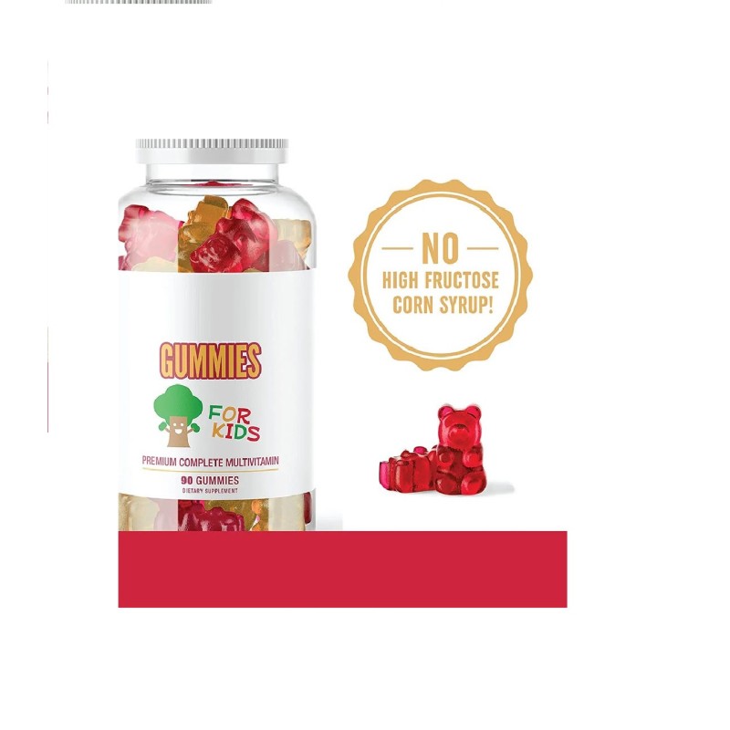 Complete Multivitamin Gummies Candy Healthy Vitamin Supplement for Kids and Adults Growth Care Not for Pregnant Women