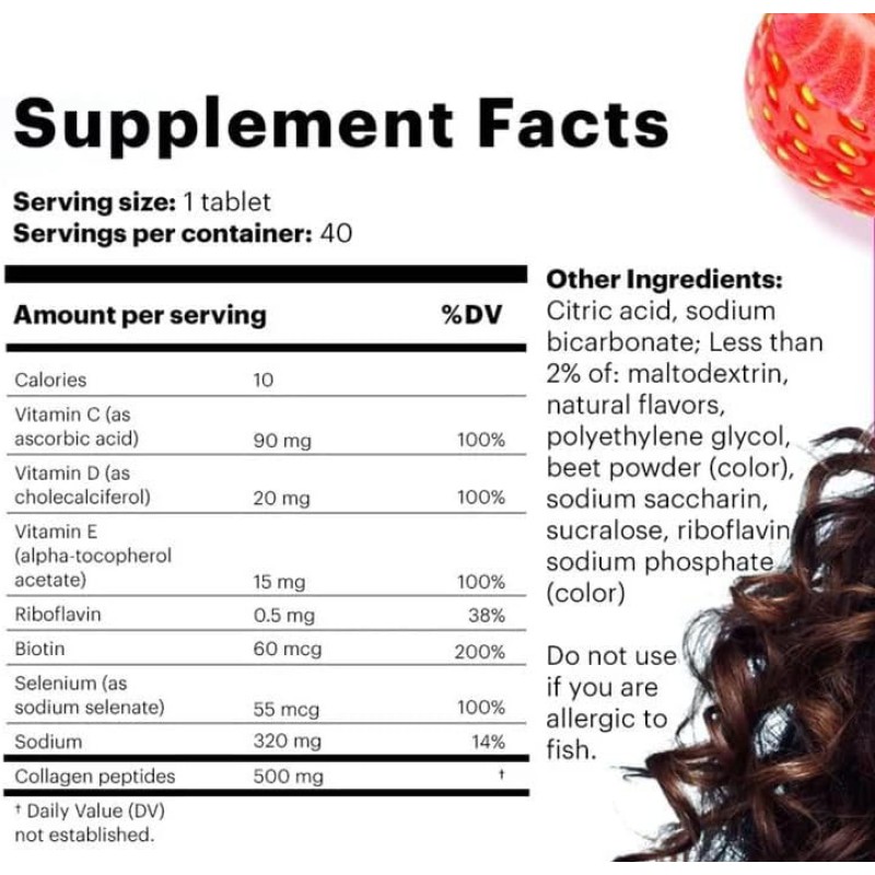 OEM Multivitamin Effervescent Drink Tablets for Women boost Energy and Immunity Non-gmo Organic