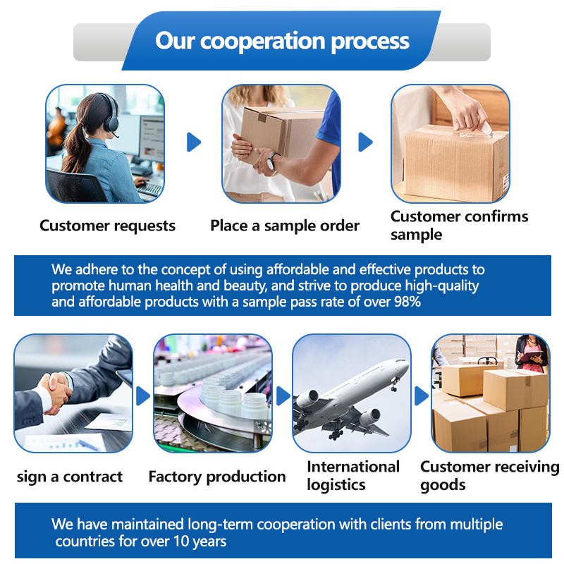 Non-GMO & Gluten-Free 30gummies/Box Vitamin Collagen Gumming Candy for Adults Immune System Improvement Dosage Form