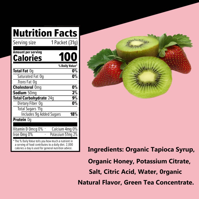 Oem Odm Energy Gel 12 Pack Suitable for Stomach Use Real Food Energy Gel Suitable for Endurance Exercise