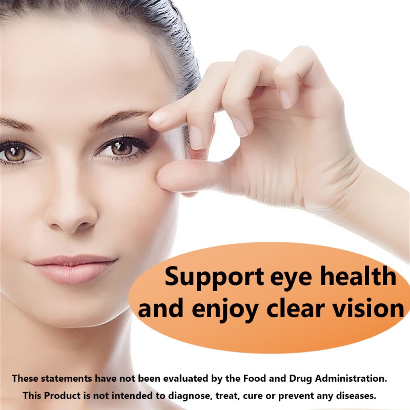 OEM/ODM  Lutein Softgel Containing Astaxanthin and Zeaxanthin Health Eye Vitamin Mineral Supplement