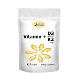 Vitamin K2 Softgel Factory - Vegan D3 K2 Joint Health