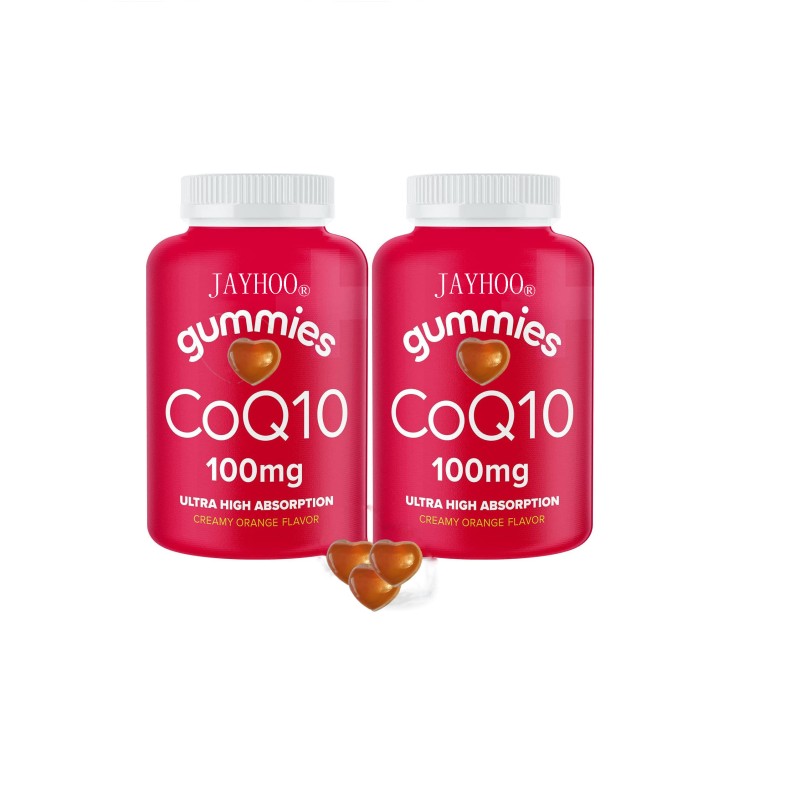 OEM Healthcare Supplement Y-Aminobutyric Acid & Coenzyme Q10 Gummies for People Non-GMO Organic