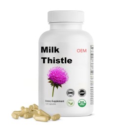 Liver Supplement Capsules Supplier - 110mg Milk Thistle Detox