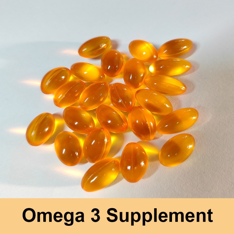 OEM/ODM Omega 3 Fish Oil Containing 2400mg DHA and 1800 mg EPA Supports Brain Liver and Heart Health