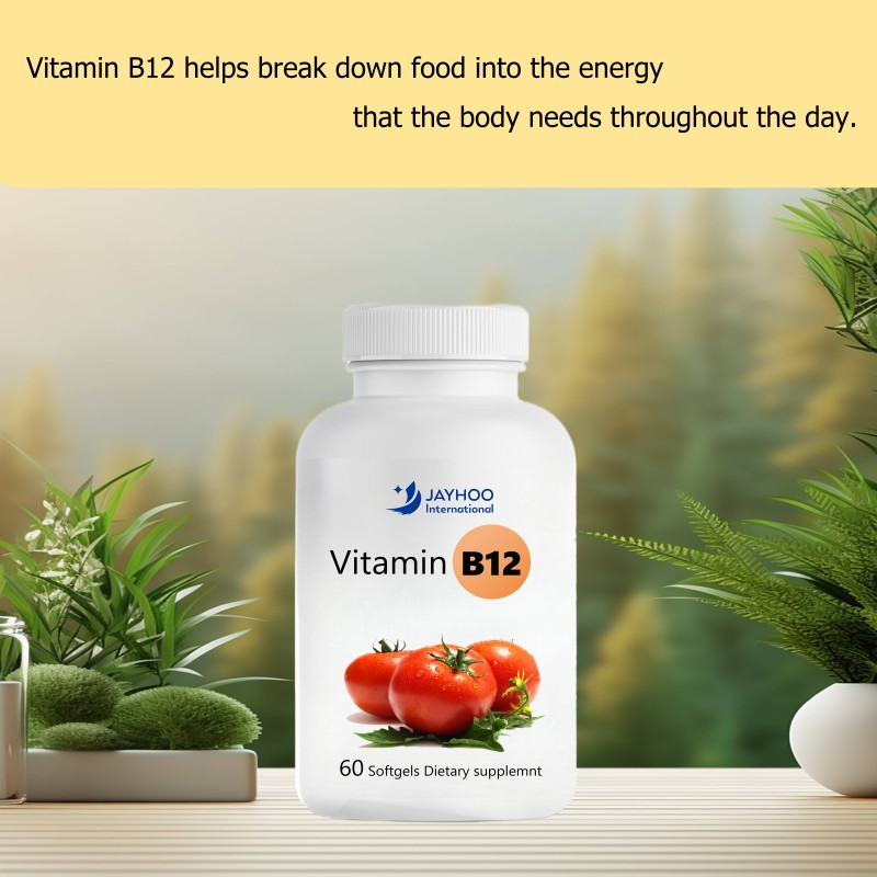 Vitamin B12 Softgel Manufacturer - 3000mcg Energy Mood