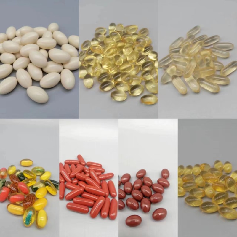 Vitamin E 1000 mg Flaxseed Oil Supplements Herbal Heart Health and Skin Condition Improvement Supplements