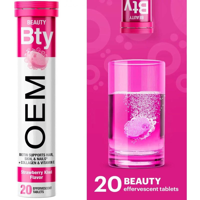 OEM Multivitamin Effervescent Drink Tablets for Women boost Energy and Immunity Non-gmo Organic