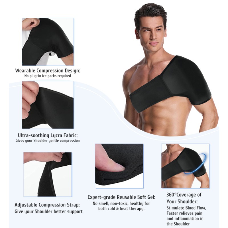 Shoulder Ice Pack Manufacturer - Hot Cold Compress Gel