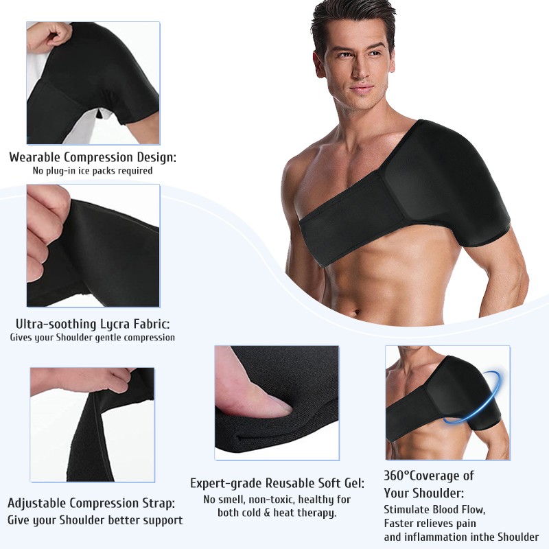 Shoulder Brace Supplier - Solid Gel Pain Relief