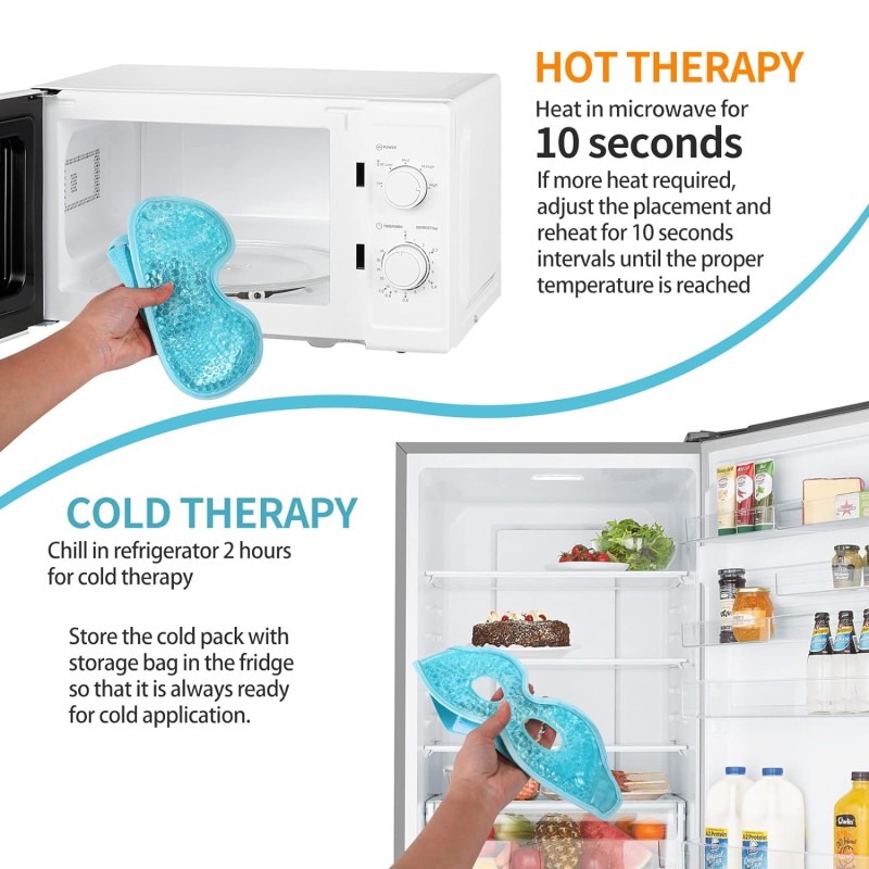 Eye Mask Supplier - Custom PVC Gel Bead Therapy Mask