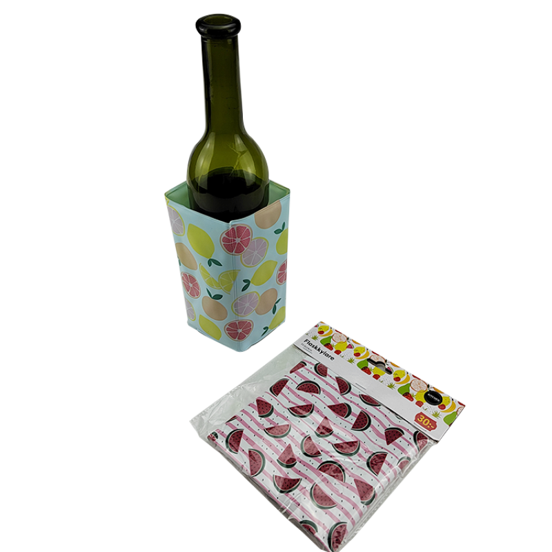 Water Bottle Cooler Factory - Fruit Print Portable