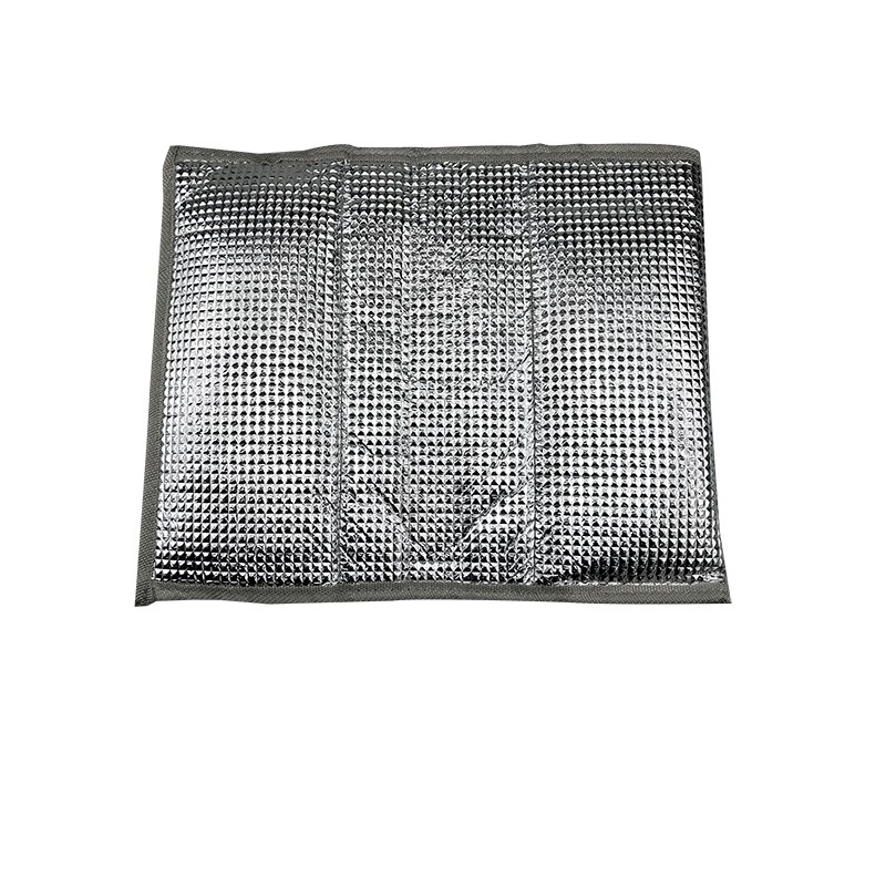 Wine Bottle Bag Manufacturer - Promotional Silver Ice