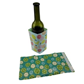 Water Bottle Cooler Factory - Fruit Print Portable