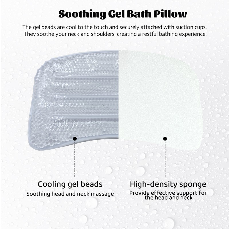 Gel Bead Pad Manufacturer - Reusable Bath Neck Pillowing