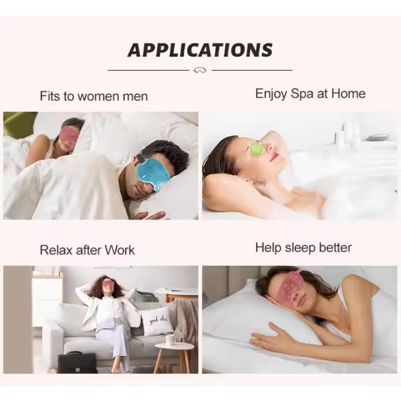 Hot Cold Eye Mask Factory - Soft OEM Pain Relief