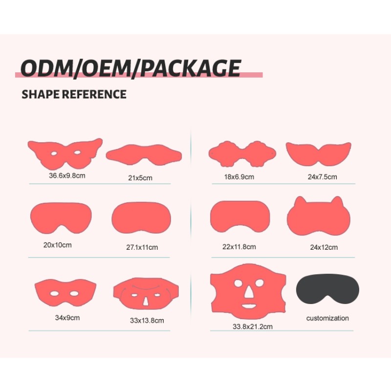 Eye Mask Supplier - Custom PVC Gel Bead Therapy Mask