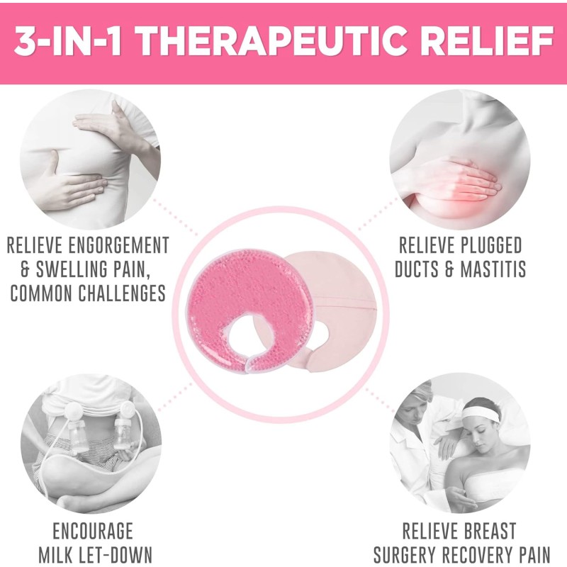 Breast Ice Pack Supplier - Soft Cover All Round