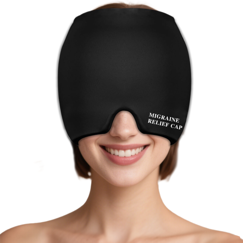 Migraine Relief Cap Factory - Custom Logo Hot Cold Gel Mask