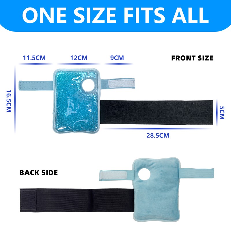 Wrist Ice Pack Manufacturer - Custom Blue Gel Wrap Brace