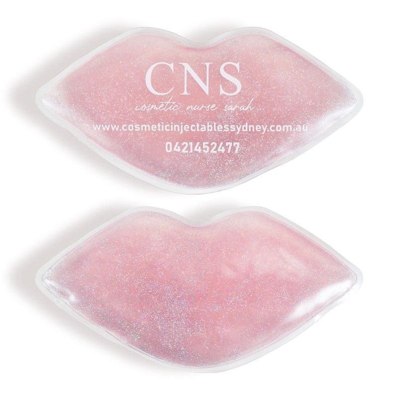 Custom Gel Cooling Pad Manufacturer - Reusable Lip Shape Ice Pack