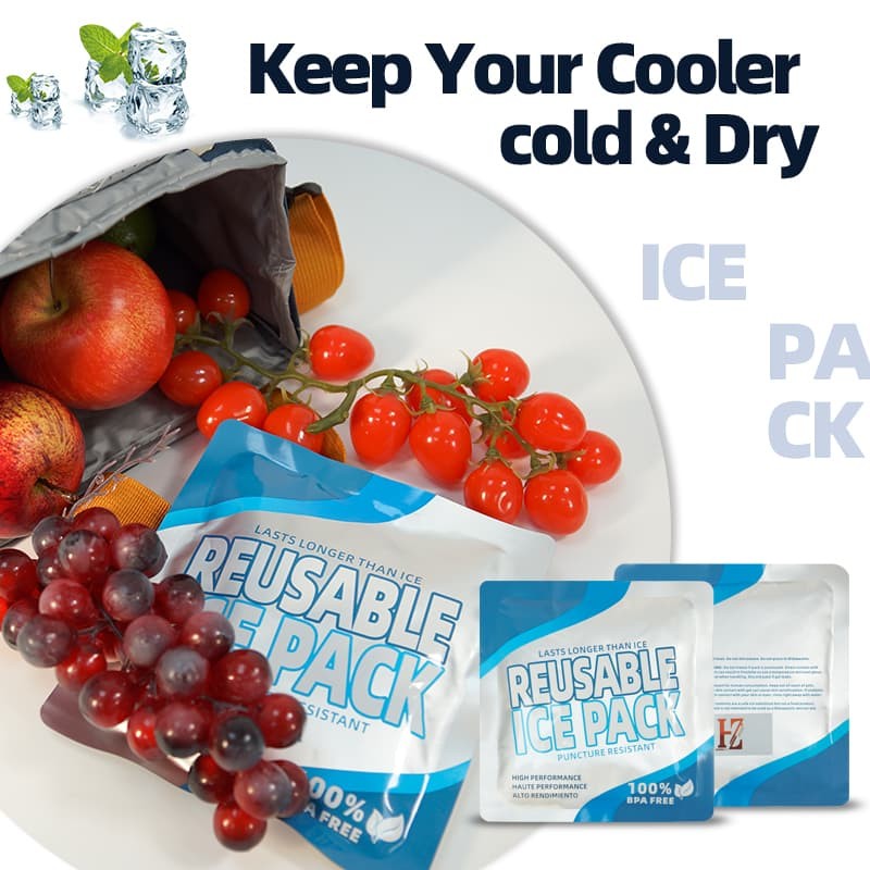 Reusable Gel Ice Bag Supplier - Custom Food Medical Cooling Pack