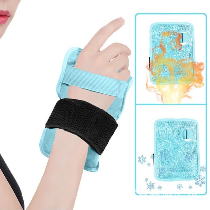 Wrist Ice Pack Manufacturer - Custom Blue Gel Wrap Brace