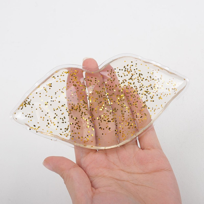 Custom Gel Cooling Pad Manufacturer - Reusable Lip Shape Ice Pack