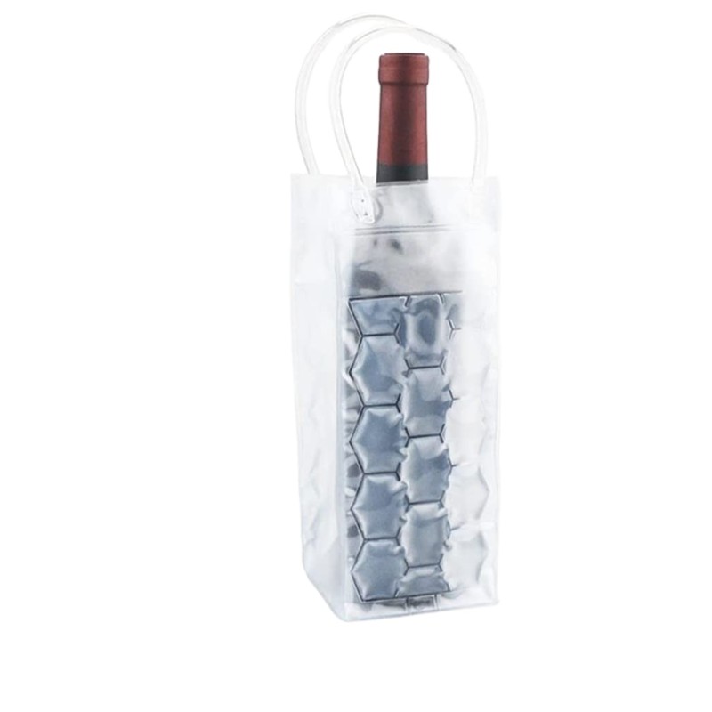 Wine Bottle Cooler Factory - Durable PVC Double Sided Pouch