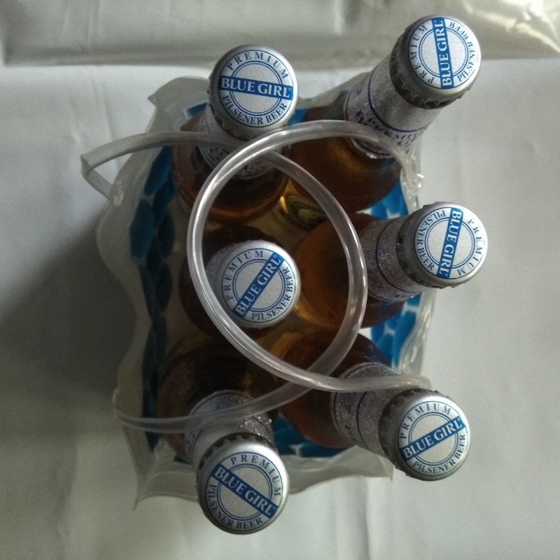 Wine Cooler Bag Factory - OEM 6 Bottles Large Size