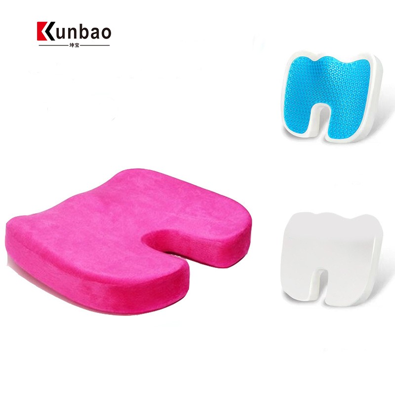 Seat Cushion Supplier - Pink U Shape Orthopedic