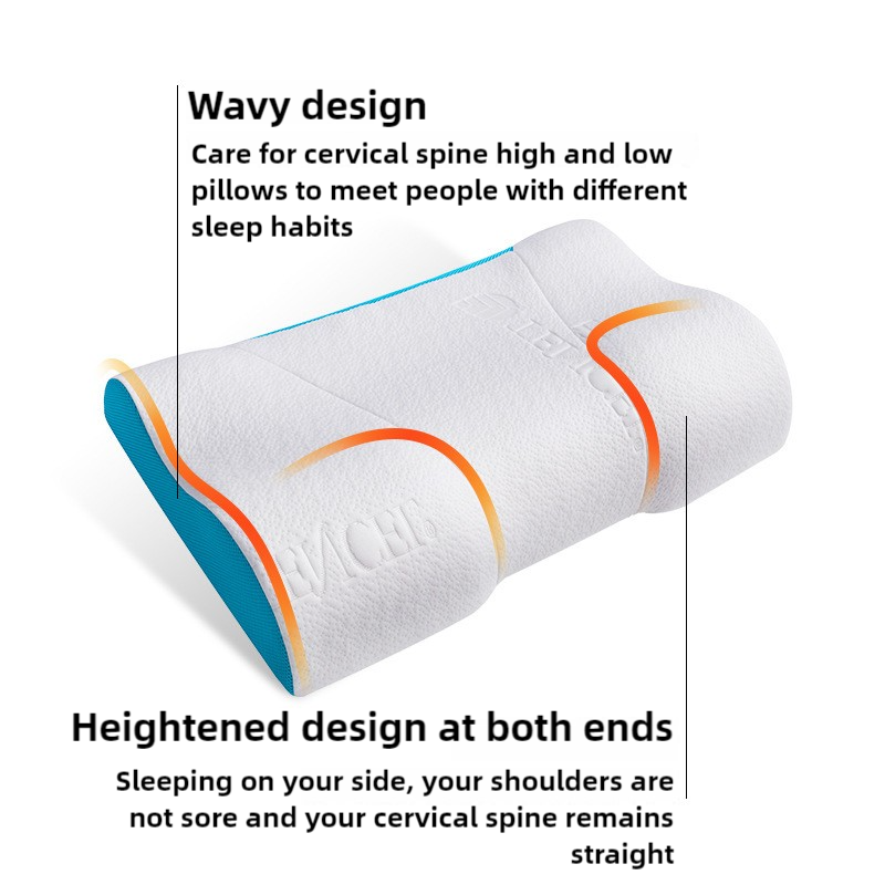 Side Sleeper Pillow Factory - Wave Shaped Customized Size